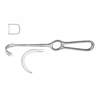 Kocher Retractor Stainless Steel, 22 cm - 8 3/4" Blade Size 42 x 10 mm